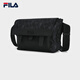 Fila [Black Warrior] Fila Crossbody Bag Sac masculin 2025 AUTOMNE NOUVELLE VIEUX FLOORS LETUILLE LECTURE EAU-REPELLANTE SAGLE SPILERY SLIPERY en noir - BK XS