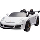Cool Sun Genuine Porsche Children's Electric Car Toy Car Can Seat Four-Wheel Remote Control Kids Baby Baby Two-Seater Car Upgraded Gray + Soft Wheels + Two Seats + Remote Control
