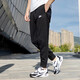 耐克（NIKE）套装男士 运动服 休闲连帽针织外套夹克 舒适休闲束脚长裤 两件套 连帽夹克+束脚长裤 S