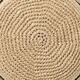 Sombrero de pescador plegable de Muji Palm Sombrero trenzado 25 Summer DBA57A5S Color original One Size 57-59
