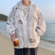 常缕竺【1390人好评】户外冰丝防晒衣服男夏季超轻薄宽松休闲夹克韩版潮 黑色 S