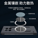纽致适用realme真我GT5pro手机壳新款石墨烯散热超薄无边框保护壳RMX3888半包防摔男简约车载磁吸外壳 青山黛【石墨烯散热+磁吸无边框】 realme真我 GT5 Pro