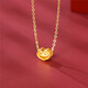 Taijufuzu gold 999 pure gold transfer beads 3D hard gold bracelet pendant set chain diy jewelry accessories gold wholesale Xiangyun pendant individual pure gold pendant