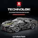 Compatible avec les blocs de construction LEGO Chinois 8 Blocs de construction de voitures de sport grille MOC Lambo Green Bull Racing Model Small particules Plug-in Zhen Brick 679 Horse Protection X6