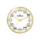 Chiikawa jiikawa mignon mur suspendu usaqi maison créative chambre salon horloge dpl698b white frame en plastique étroit aiguille noire 10 pouces