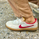 
Nike (NIKE) men's shoes 2025 summer SB HERITAGE VULC low top cushioning sneakers lightweight and breathable casual shoes CD5010-100 meters white and red 43