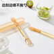 Supor Complectory Food Spoon детская силиконовая царапина грязевая ложка детская посуда новорожденная детская пюре из рисовая паста мягкая голова слитки Ppsu Spoon [Новорожденный период] Комплементная пище
