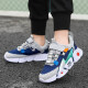 Kinderschuhe für Jungen- und Mädchenschuhe für Sommerfliege Strick atmungsaktives mittelgroße und große Kinder Jungen Running Schuhe Mode Sportschuhe für Deep Orchidee (Fly Strick Mesh) 3897 29 Innere Länge 18,5 cm