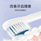 Xiaomi Monkey Sonic Electric Toothbrush Fully Automatic Adult Only 18-speed Teeth Cleaner Deep Cleaning Soft-bristled Gum Protector Anti-moth and Stain Remover IPX7 Waterproof Chinese Valentine's Day Gift for Boyfriend on his Birthday Haoyuebai (Free 4 Brush Heads)