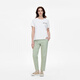 Aigle Ai Gao Kurzarm T-Shirt Frühling und Sommer Klassiker Outdoor Outdoor Outdoor Outdoor Outdoor Outdoor Casual Mode Einfacher runder Nackenpullover Pure Cotton Women Super hellweiß AV754 L (170/92A)