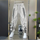 
Feidi Sen Meng's pants for men's summer thin striped casual harem pants for boys loose and trendy versatile ties for men 683 off-white (summer thin style) 34 (recommended 160-170Jin [Jin equals 0.5 kg])