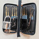 Special tools for unlocking locks, universal key artifact, single hook 24-piece set of lock supplies, locksmith technical tools, 24 padlocks