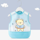 9i9 baby meal clothing summer sleeveless bib waterproof and dirty splash-proof clothing painting clothes 2 packs A459