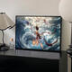 
Nezha Digital Oil Painting 2025 New Nezha 2: Demon Child's Sea Digital Oil Painting Hand-painted Graffiti Cartoon LL12173 30*40cm Thick solid wood inner frame + beautiful outer frame [