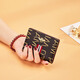 WILLIAMPOLO Emperor Paul genuine leather card bag for women's mini 2022 new fashion top leather small exquisite card clip red