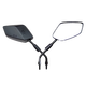 
Wan Qinshan Xiaodao electric car original rearview mirror 8mm front and reverse teeth reversing mirror Qing Hornet supporting original high-definition reflector Original Xiaodao 673 diamond mirror 1 on the right (8M reverse wire, send wrench)