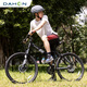 大行（DAHON）26寸27变速碟刹折叠山地自行车成年人男女山地车XAA673M 消光黑 26英寸  26英寸