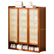 Old Zhujiang multi-layer shoe cabinet door entrance cabinet shoe rack household integrated wall porch cabinet large capacity storage storage partition cabinet
