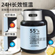 MALATA electric kettle household insulation integrated kettle stainless steel automatic power outage intelligent constant temperature kettle silver-gray thickened full color steel-not insulation 2.5L
