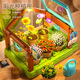 Sunshine Planting House Kinderbotanische Gartenfarm Gemüse und Blumen spielen Hausspielzeug Wissenschaft Kleines Experiment Set Doppelschicht Sonnenschein Pflanzhaus [VC8062+ Geschenkbox]