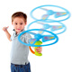
Haiyiduo hand-pulled rope bamboo dragonfly children's toy soft frisbee outdoor flying vehicle toy green handheld 2 flying disc
