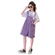 G.Duckkids Kinderkleidung Mädchen Overall für Sommer 2025 Neue Kinderkleidung Mädchen lässige Sportarten Mode Kleidung Purpur 120 Empfohlen 110-120 cm 6-7 Jahre alt