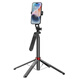 OIMG [New Quadrapod] Handheld Selfie Stick 2025 Stable Bold Tripod Camera Rack Integrated Live Mobile Phone Universal Shooting Anti-Shake Charging Bluetooth Remote Control Handheld Body Black [1.6m Stainless Steel + Charging Remote Control] 360 Rotating Globe-