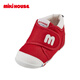 MIKIHOUSE classic embroidered baby toddler shoes red 13 inner length 13cm