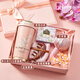 Tang Bei's birthday gift for girls to send to their girlfriends and besties. Gift box for bridesmaids. Practical small gift. Customized thermos cup gift box for women. Pink thermos cup, comb and soap set.