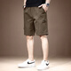 Jeep Spirit Japaner Trendy Casual Shorts Herren dünne lose geradlinige komfortable und vielseitige Sportarten schnell trocknend Fünf-Punkte-Hosen Männer 983 Khaki XL