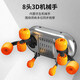 奥克斯（AUX）颈椎按摩器 按摩披肩 肩颈按摩器斜方肌 腿腰颈部按摩仪颈椎 按摩枕头送长辈父母亲生日实用高档端 【升级8大按摩头+16D多功能揉捏+八区按摩】 七夕情人节礼物送男女友老公老婆女神礼品物