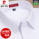 Pier Cardin 200 pure cotton short-sleeved shirt men's 2025 summer new season business formal wear for work men's striped shirt workwear 6624 [short-sleeved] 38