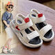 
RONGXITU Summer Children's Soft Sole Sandals 13579 Baby Boys and Girls 24680 White 21 Inner Length 14CM