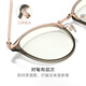 Gasas de moda Parson marco de la luz retro de las mujeres Gafas delgadas de la luz anti-Blue Mirror Men Brown 15838