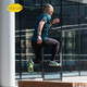 Vibram五指赤足跑步鞋轻便耐磨训练新款VRUN 灰黄20M7001（新款）41