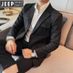 Jeep Spirit Spring and Automne Nouvelle veste de chasse rétro italienne costume