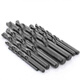 An Junsheng straight shank twist drill bit, high-speed cobalt-containing stainless steel special drilling super-hard rotor metal iron aluminum alloy drill bit 10.0mm single black diamond