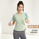 维多利亚旅行者瑜伽服套装女健身服宽松运动套装普拉提训练服瑜伽上衣两件套XL