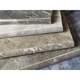 Jiang Zhiai Foshan Marble Stair Brick Brick 1,5 mètres usurant et antidérapant Integrated Stair Brick Brick Custom 1,35 mètres 12809 Glaze à arc à arc plaqué or épaissi 1200x470 mm Autres autres