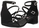 Steve Madden Girls Tarly, Black Black 4 Big Kid
