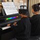 Helen Zhenyao H-3 Série Piano électrique Piano étape par étape Heavy Hammer 88 CLÉ PALACE-PALACE ACULTIQUE PIANO TONE HOME Intelligent Zhenyao H-302i [Smart and Play] Luxury Black
