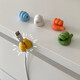 Little Fingerhakenspeicher Fingerfixer kreativer Daumen INS Multifunktionales Haken Kabelmanagement Daten Kabel Zufällige Farbe 20 Pakete