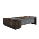 Li Lun boss desk office desk and chair combination office president desk simple modern executive desk 1.6 meters boss desk