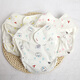 Jueyue Baby Diaper Pure Coton Wasable Meson NOUVELLES Pantalons pour enfants imperméables et anti-fuite de la séparation d'urine Baby Training Bear Style Amaranth Color 1 Pack L Code [suggéré 19-25 Jin [Jin est égal à 0,5 kg] / 9-18]