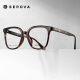 Eslova Tortoiseshell Las gafas retro marco para mujeres se pueden equipar con lentes de miopía grandes marcos y una cara grande de arte no plantador negro miopía espejo SF689 SF689 Night Sky Black C16 [Actualización] Marco + Kemi 1.67u2