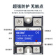 
CLCEY single-phase solid-state relay D4840 safety terminal heat sink DC-controlled AC SSR-40DA SSR-25DA BERM-1D4840