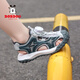 Babudou Jungen und Mädchen drehen Knöpfe Zehensandalen in Sommer neue Strandschuhe atmungsaktive Jungen Leichte Kinderschuhe grau K983 35 Innere Länge 22,5 cm Größe