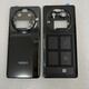 OPPO is suitable for FindX6 original back cover glass findx6pro back shell battery cover back shell shell original FindX6Pro original back cover (cloud black) with mirror