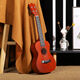 Jingjia Musical Instrument Internet Promi Ukulele weibliche kleine Gitarrenanfänger 23-Zoll-Schüler Kinder Jungen und Mädchen [23 Zoll] Schwarz-Weiß-Kontrast Voller Accessoires + Tuner