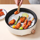 Baiji silicone paper barbecue grill barbecue hand cake oil-proof paper air fryer pad paper 100 sheets round 25cm